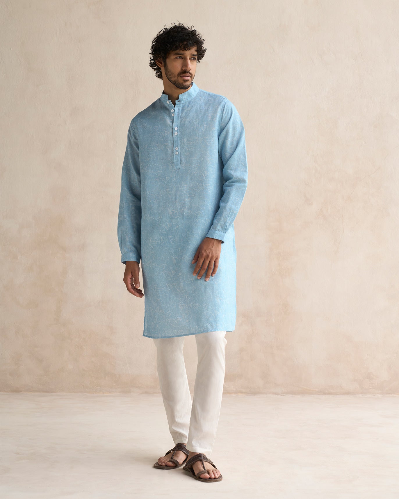 Rey Kurta - Light Blue