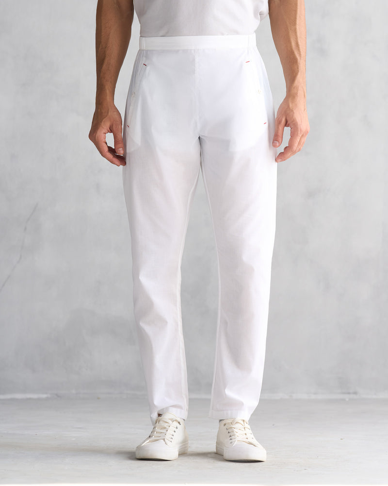 Kurta Pants - White