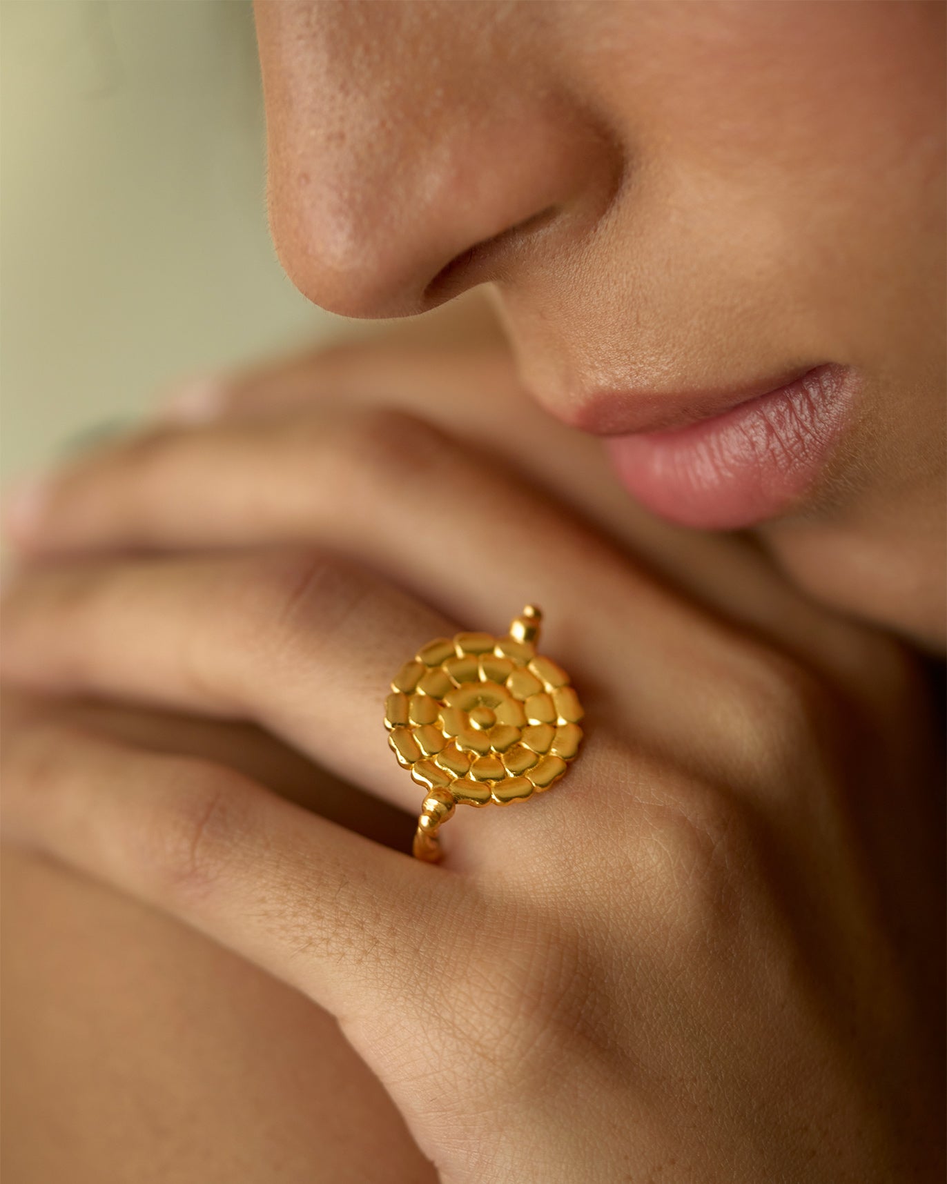 Kadambari Ring - Gold