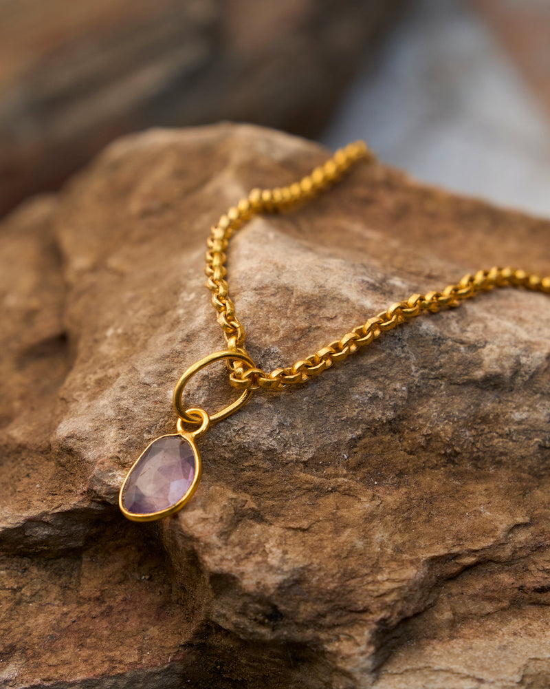 Moonlight Charm - Gold & Purple