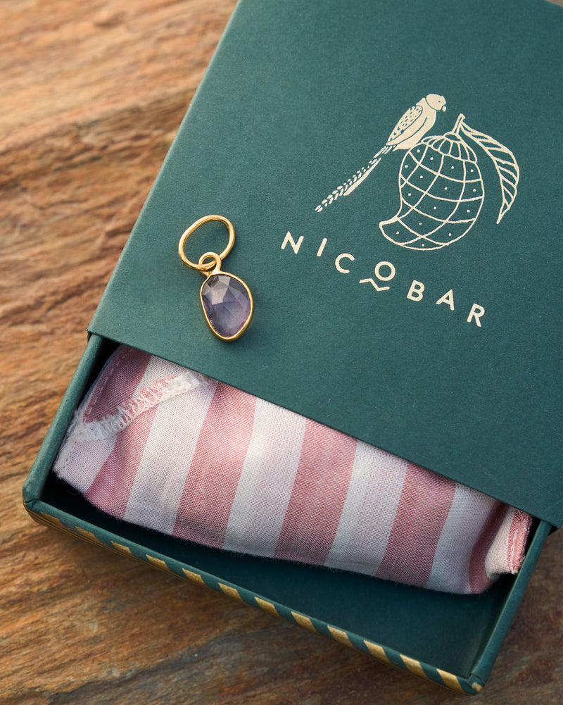 Moonlight Charm - Gold & Purple