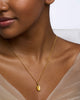 Coffee Bean Necklace - Gold