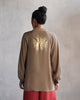 Raglan Blouse - Oak Brown