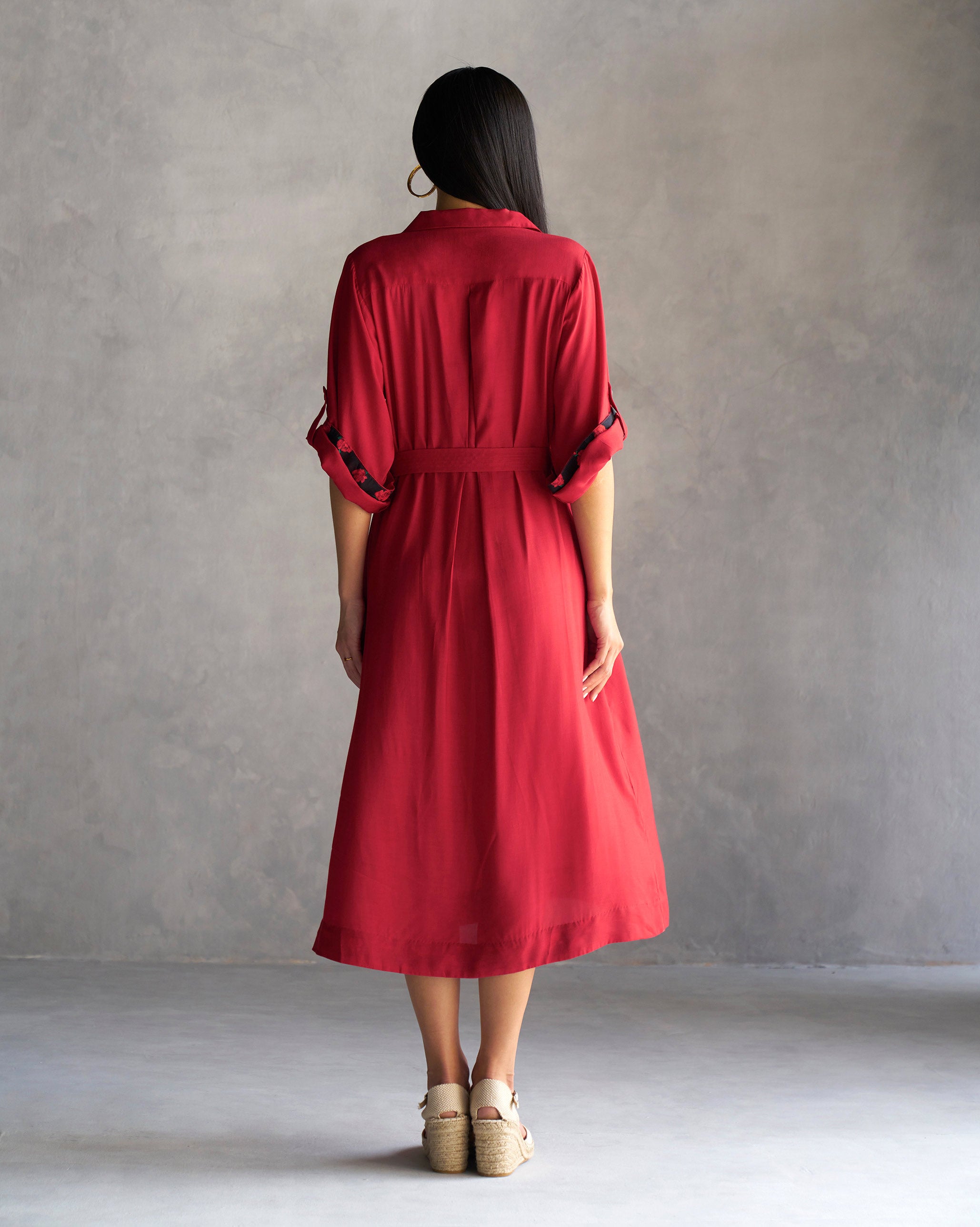 Bay Dress - Red