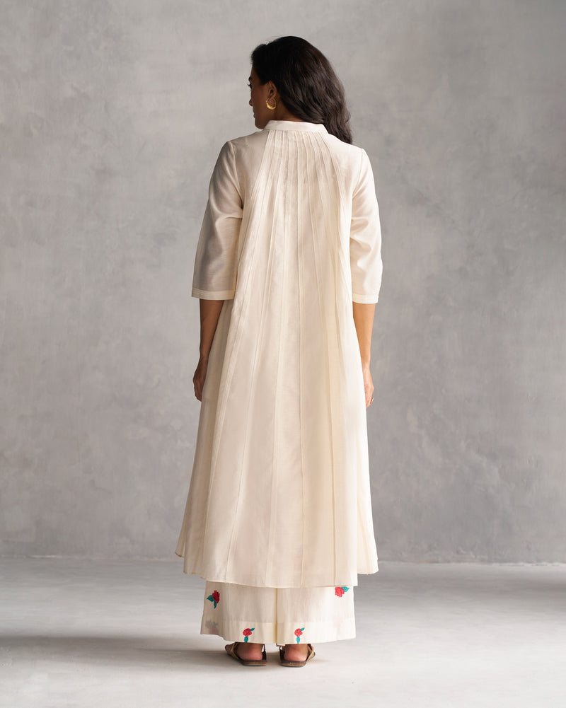 Pattaya Kurta with Slip - Ivory