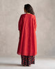 Pattaya Kurta with Slip - Red