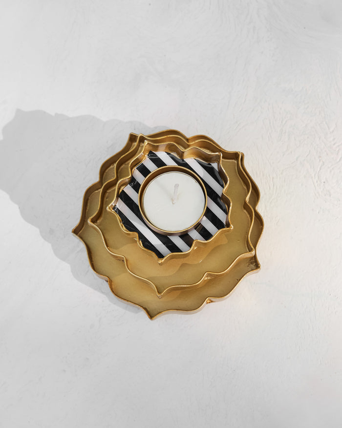 The votive from above