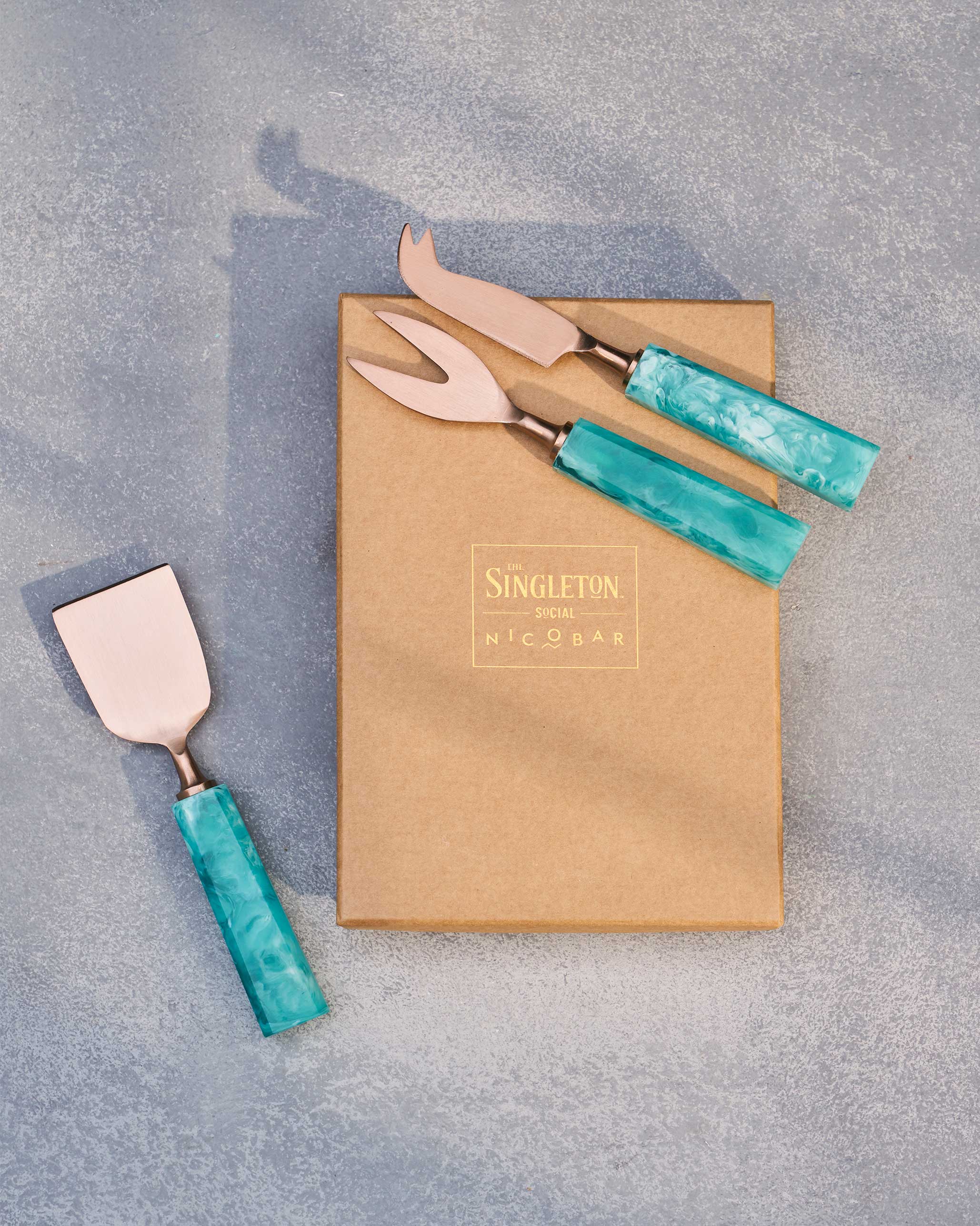 Teal Knife (Set of 3) - TSSxNB