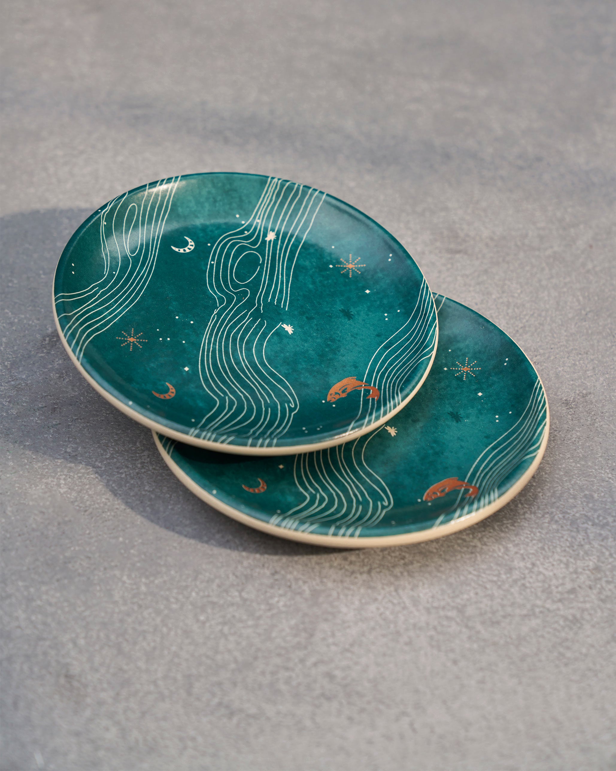 Pacific Tea Plates (Set of 2) - TSSxNB
