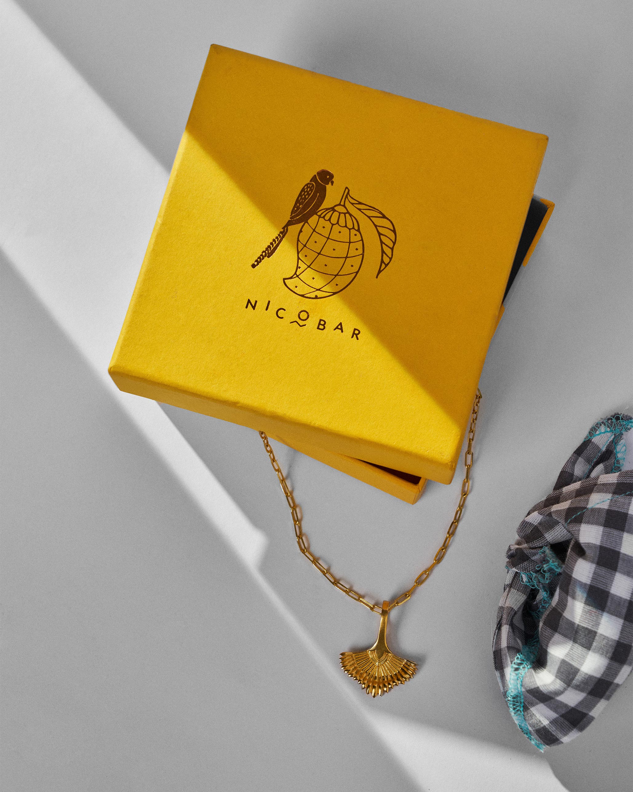 Palm Necklace - Gold