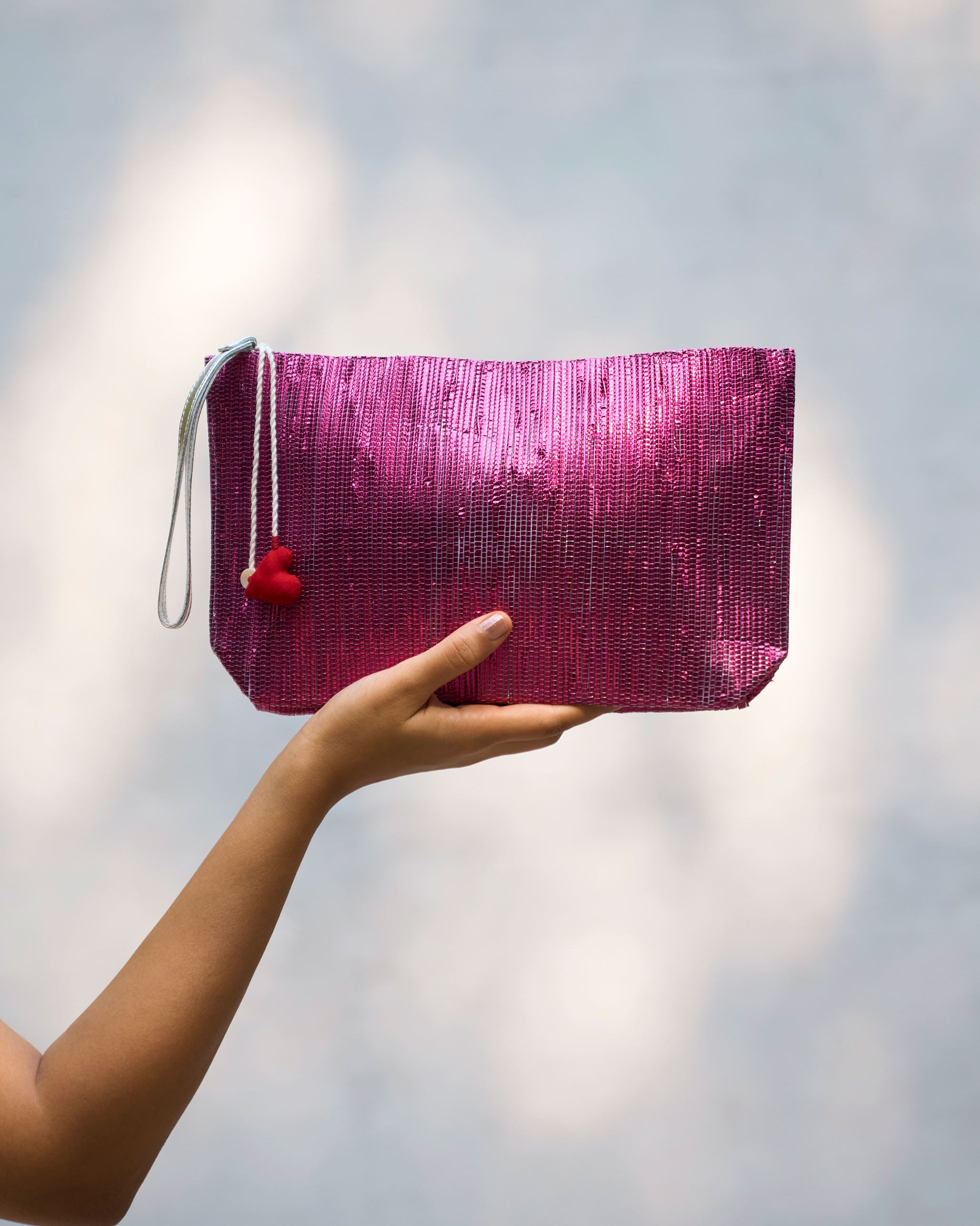 Sitara Clutch - Pink