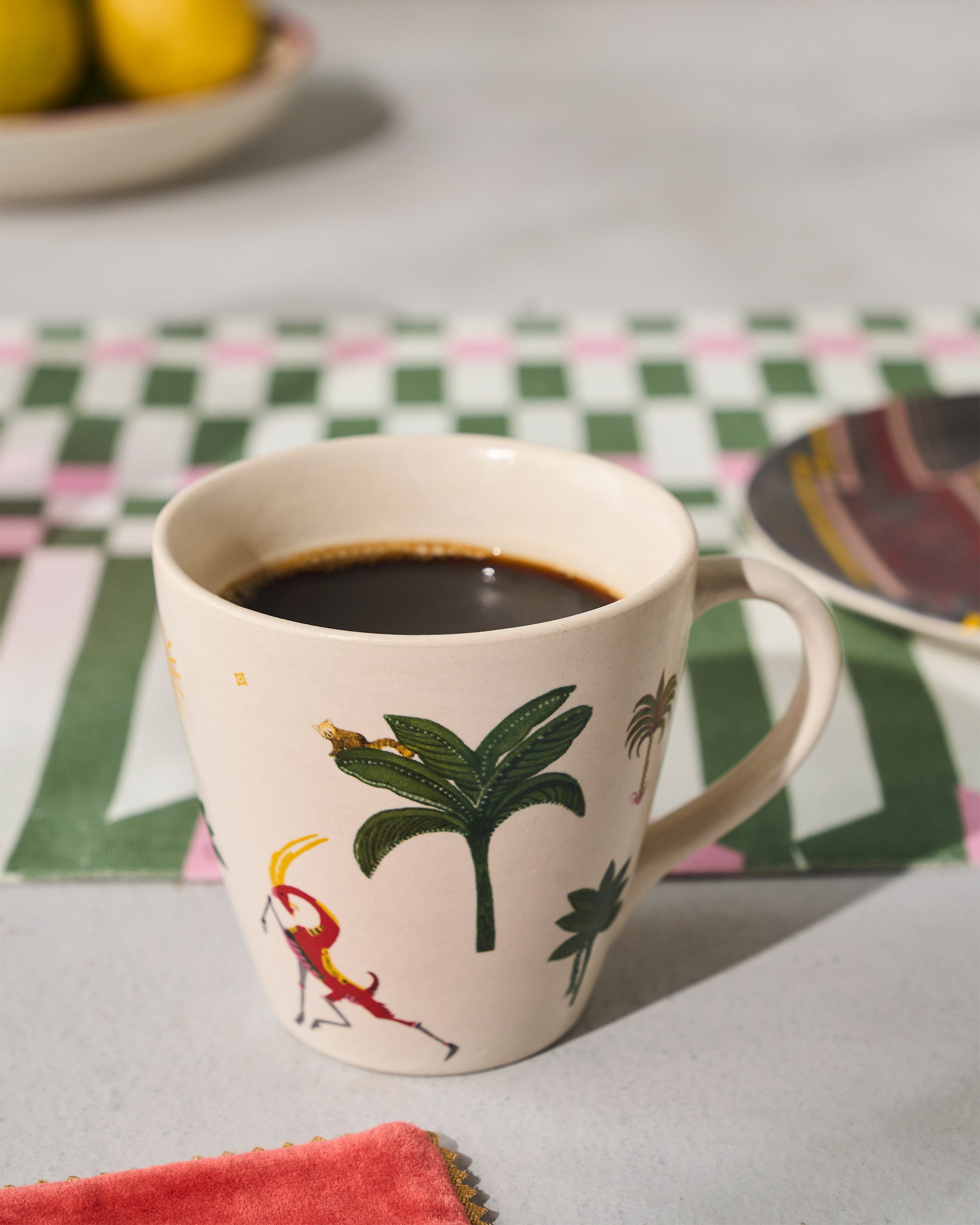 Leafy Affair Conical Mug