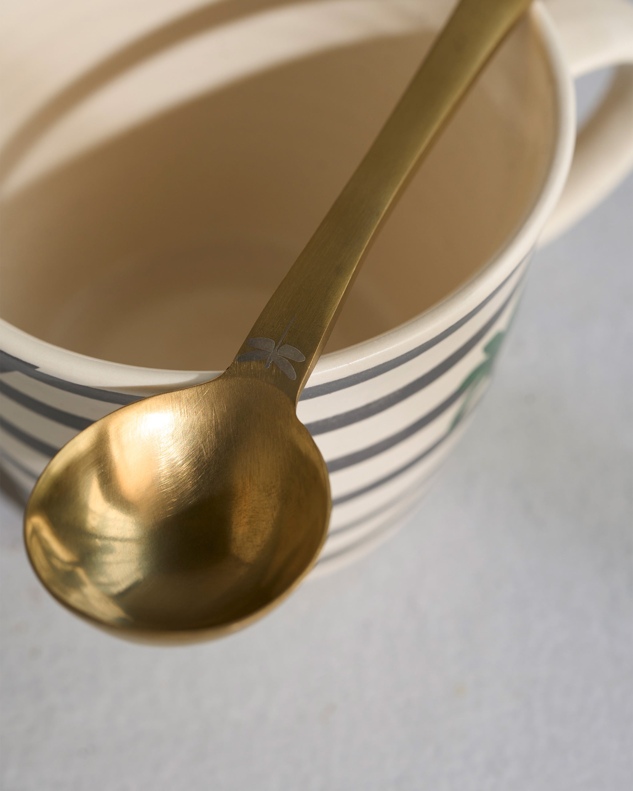 Leafty Affair Soup Mug with Spoon