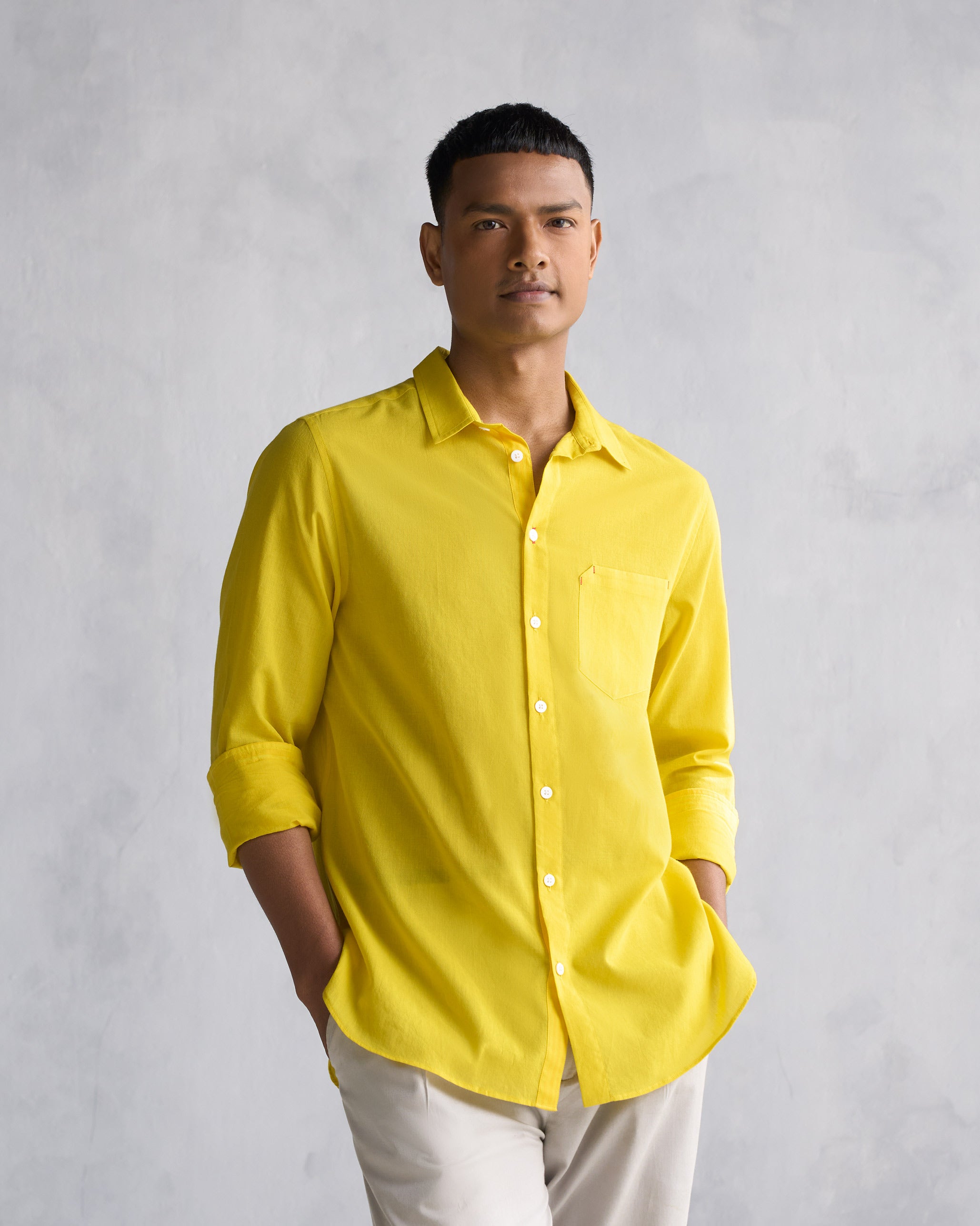 The Everyday Shirt - Yellow
