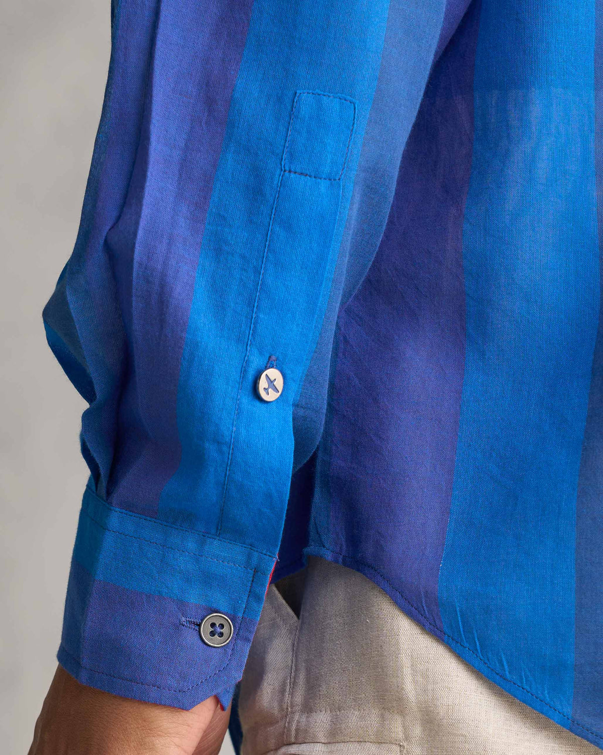Neil Shirt - Blue Stripes