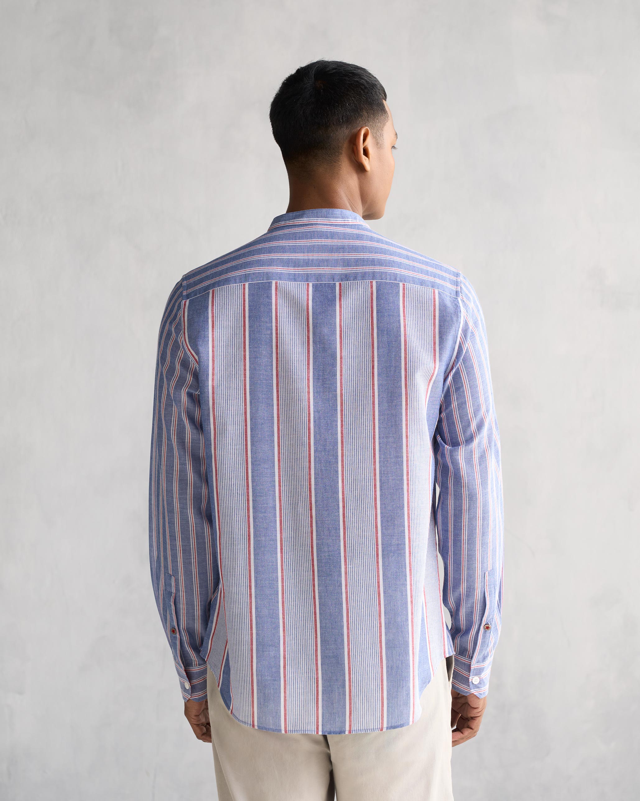 Ross Shirt - Blue Stripes