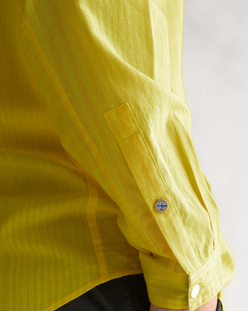 Side Placket Shirt - Yellow