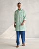 Bouquet Kurta - Sage Green