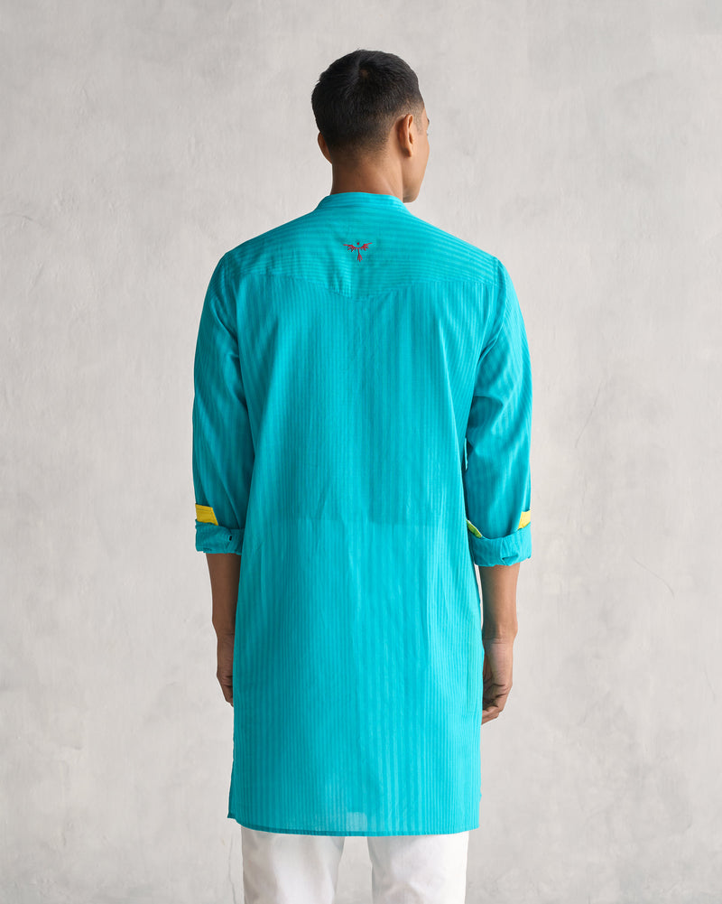 Pondicherry Kurta - Blue