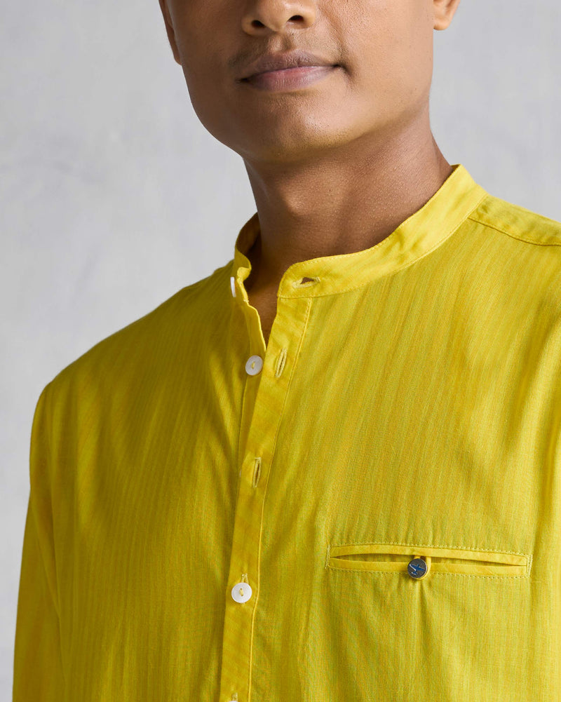 Pondicherry Kurta - Yellow