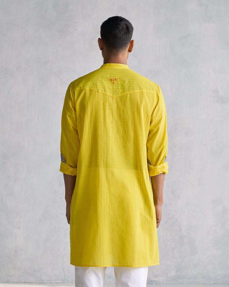 Pondicherry Kurta - Yellow