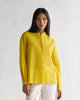 Mandarin Collar Top - Yellow