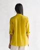 Mandarin Collar Top - Yellow