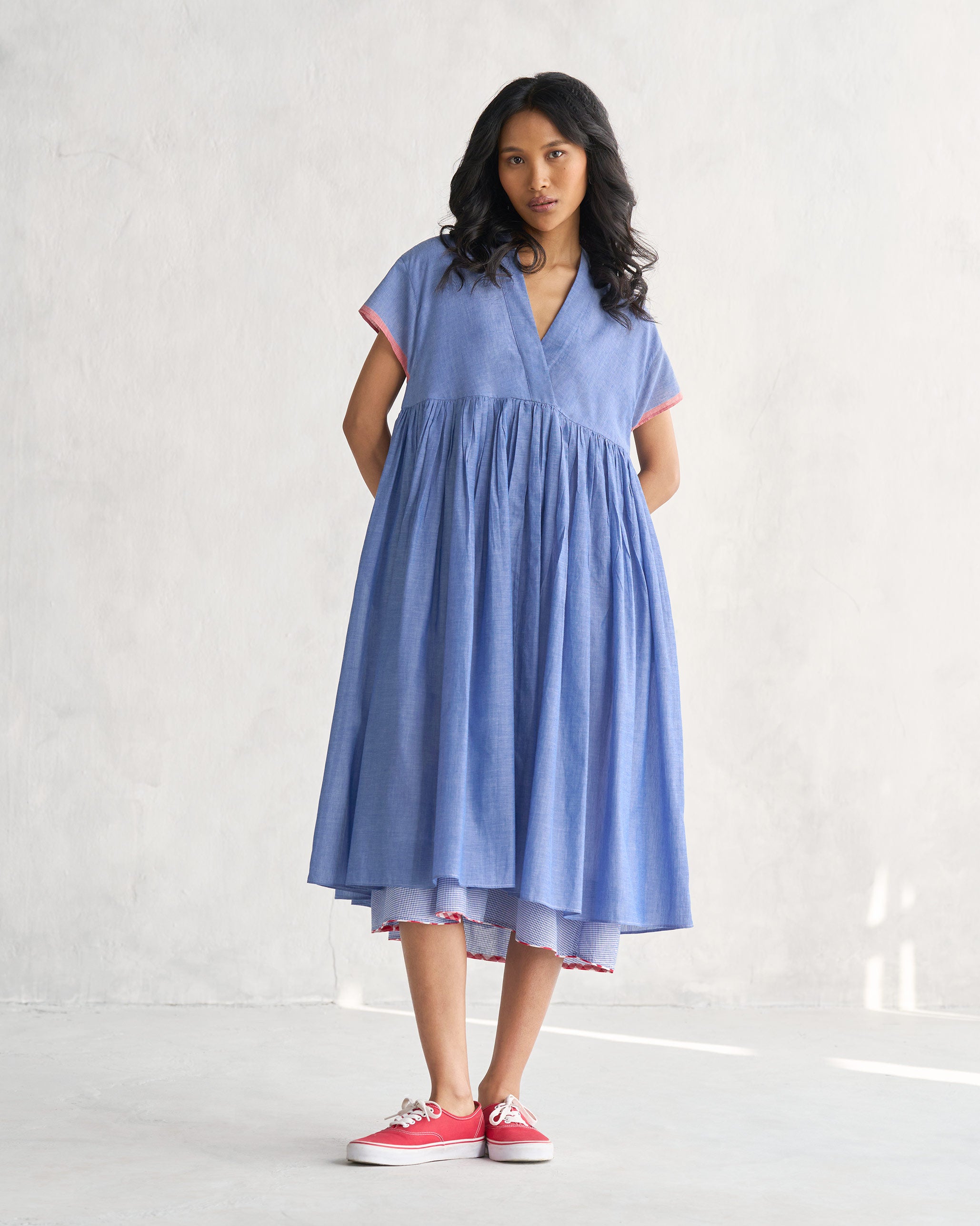 Asante Dress - Blue