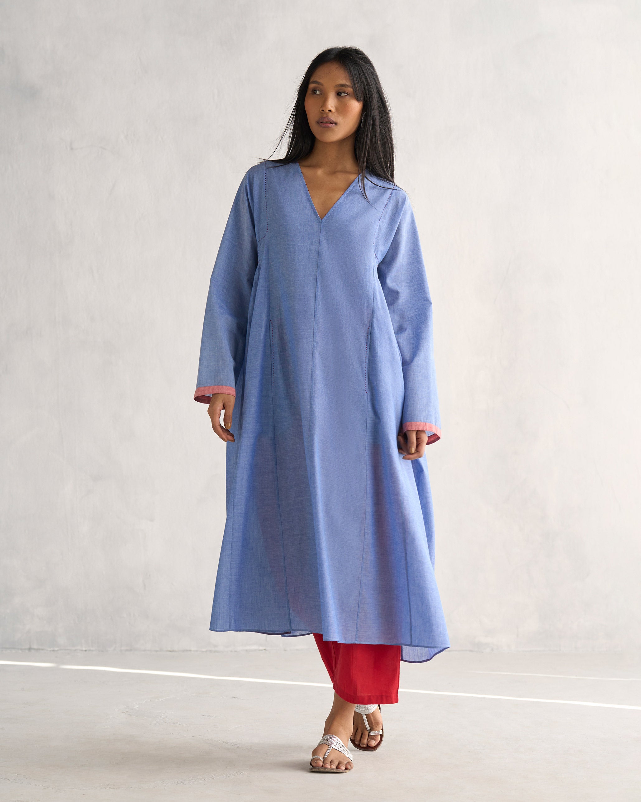 Paje Kurta - Blue