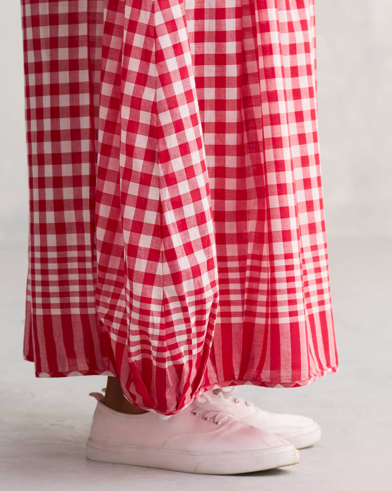 Jambiani Skirt - Red & White