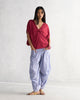 Yoka Trousers - Blue & Red