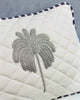 Quilted Palm Cushion Cover
