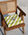 Striped Elle Chair Cushion
