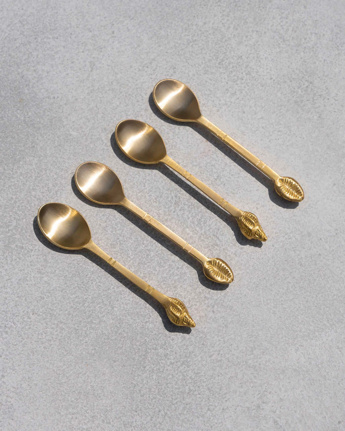 Seashell Coffee Spoons - Set of 4