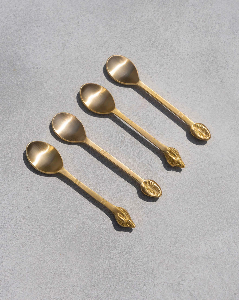 Seashell Coffee Spoons - Set of 4