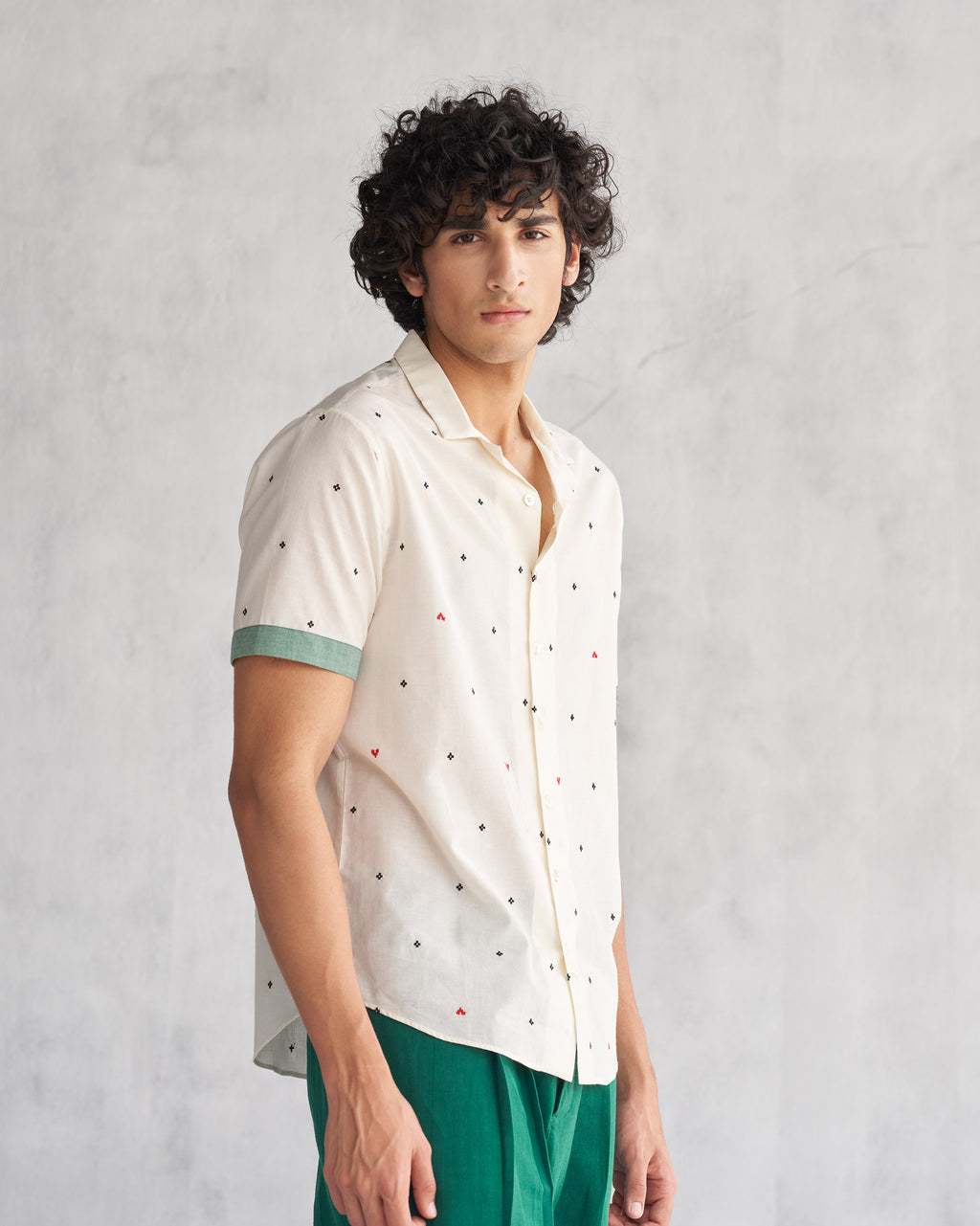 Mistari Shirt - Ivory – Nicobar