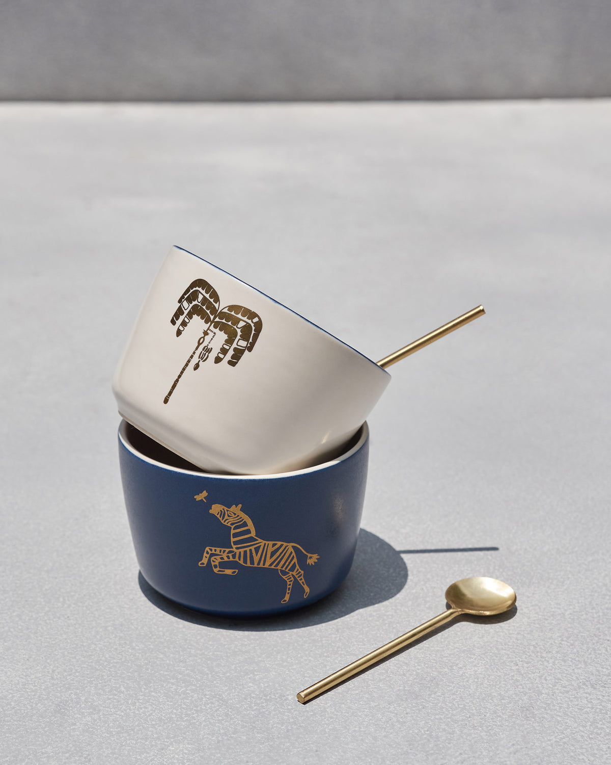 Sahara Nut bowl with Spoons - Set of 2