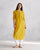 Basic Long Length Kurta - Ochre