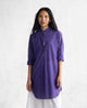 Basic Mid Length Kurta - Purple