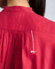 The Mandarin Collar Set - Red