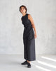 Front Knot Jumpsuit - Black