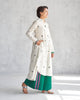 Smocked Back Kurta - Ivory