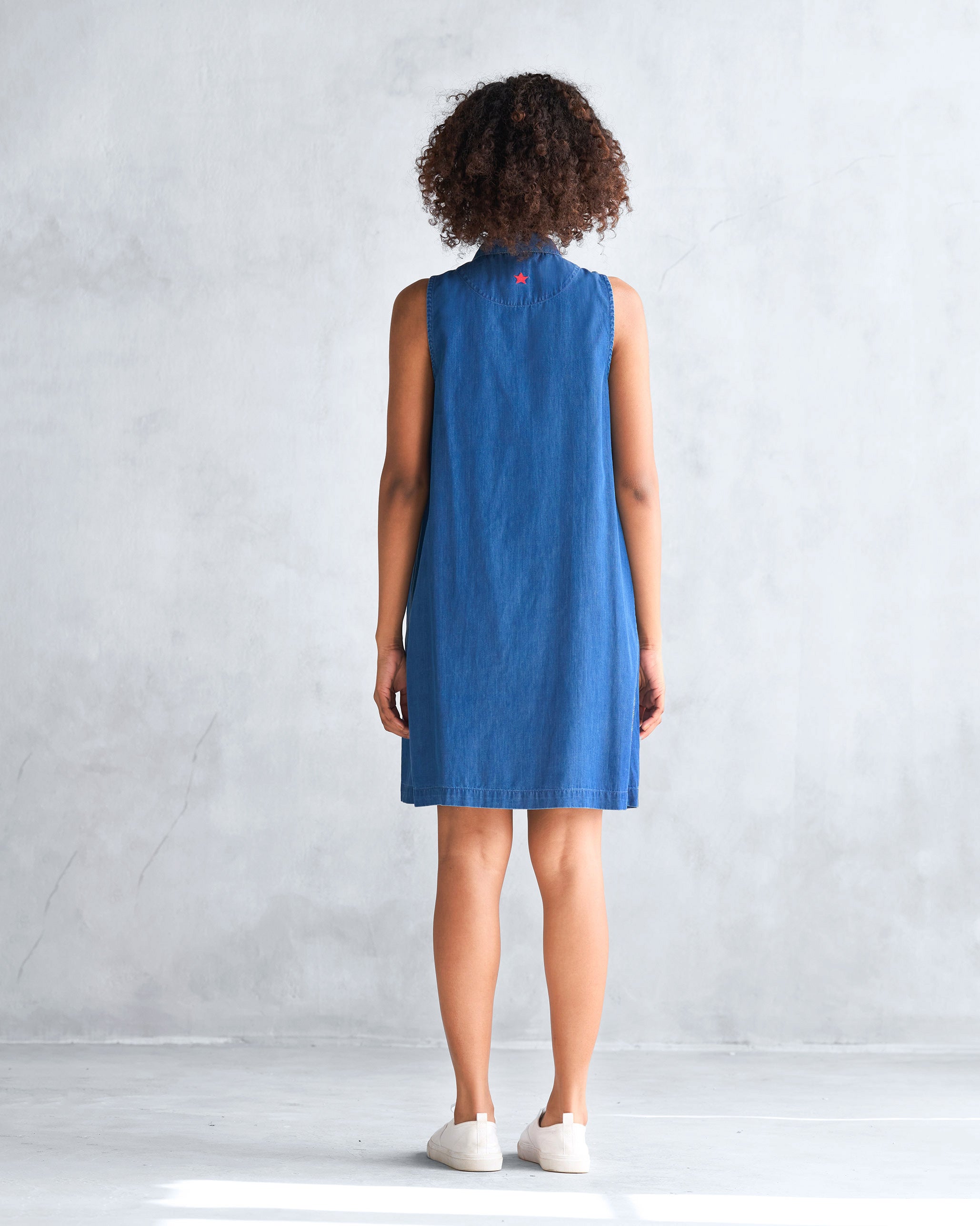 Aung Dress - Blue