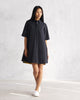 A-line Short Dress - Black