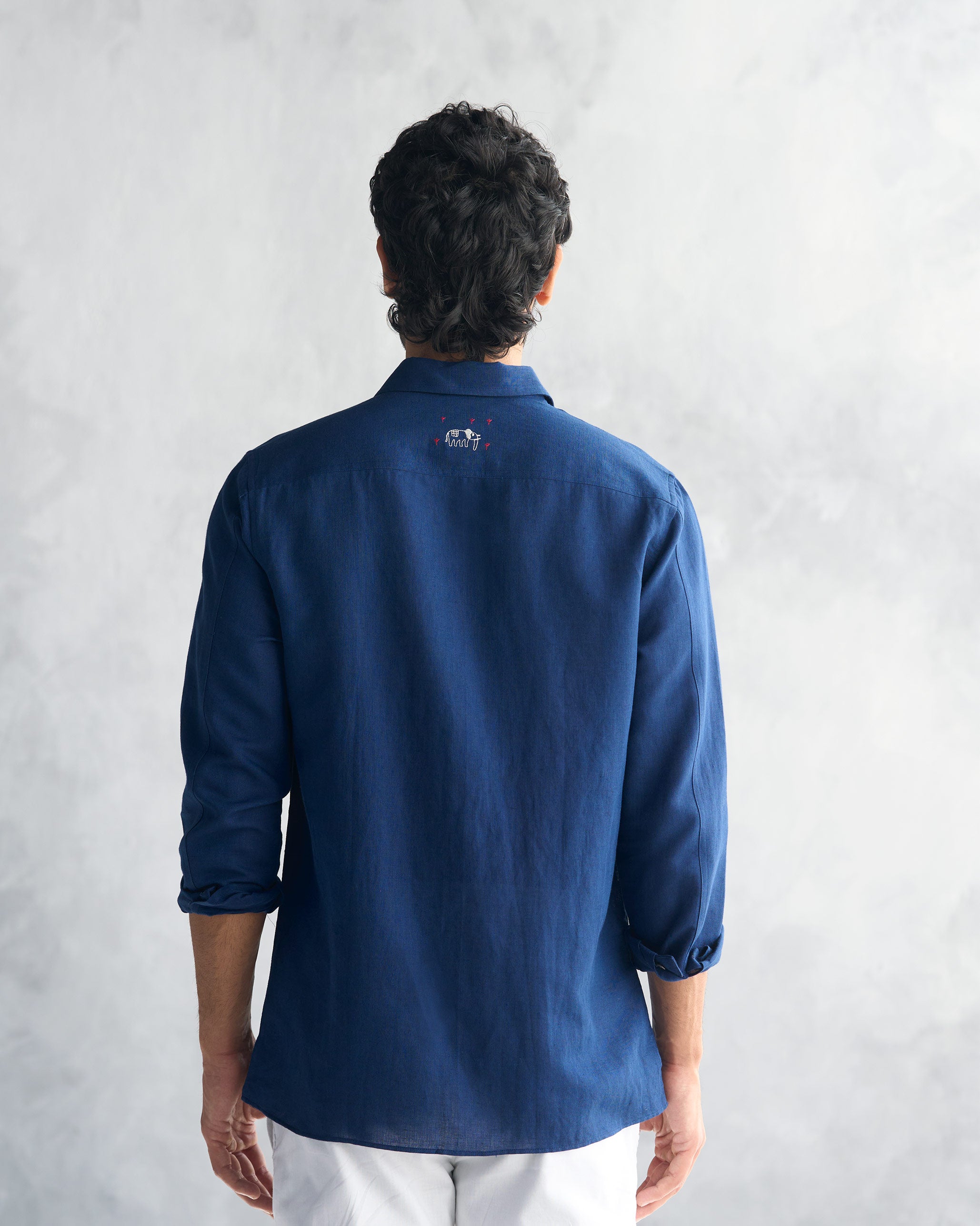 August Shirt - Navy