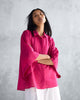 Drop Armhole Shirt - Berry