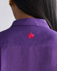 Drop Armhole Shirt - Purple