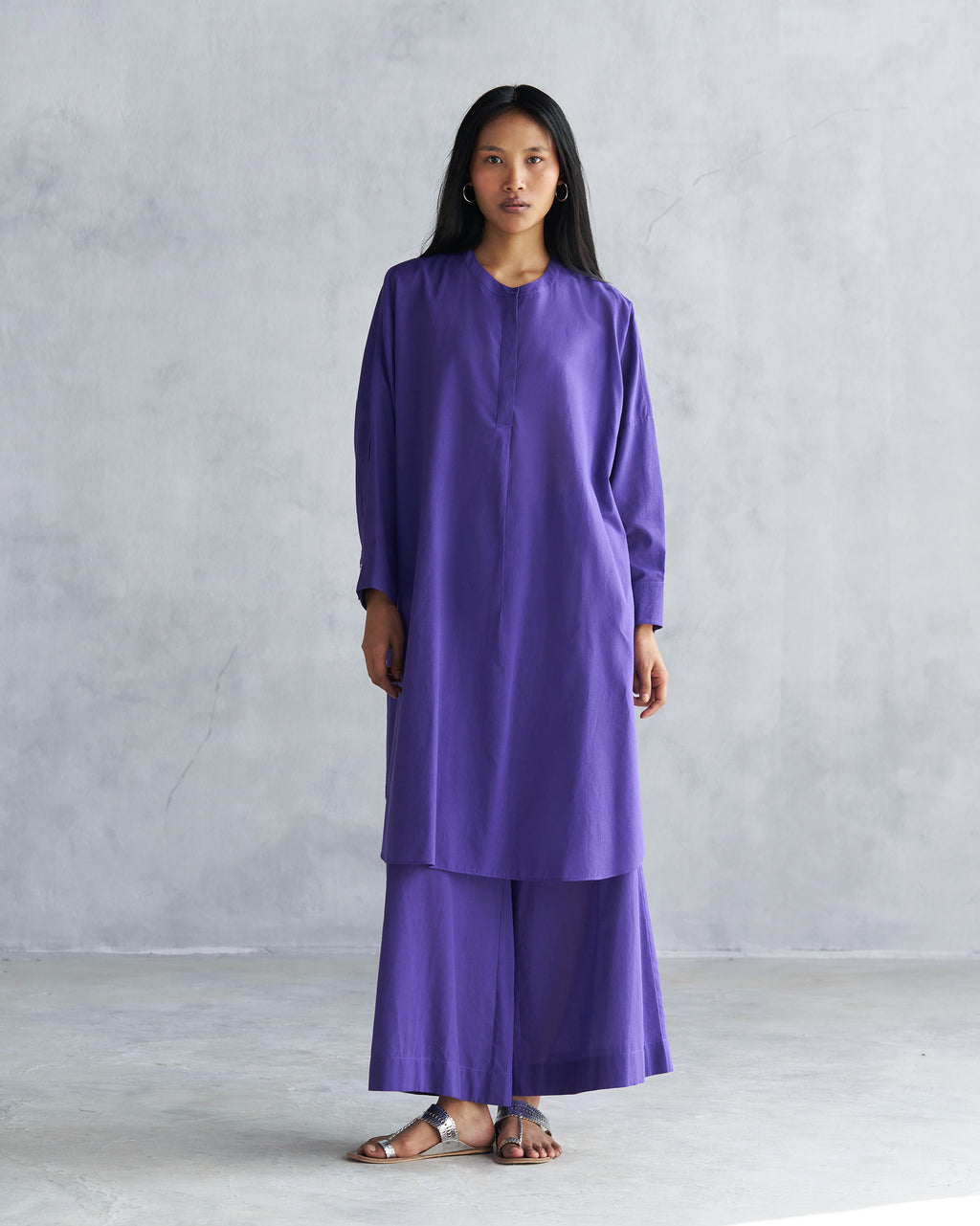 Basic Pyjamas - Purple – Nicobar