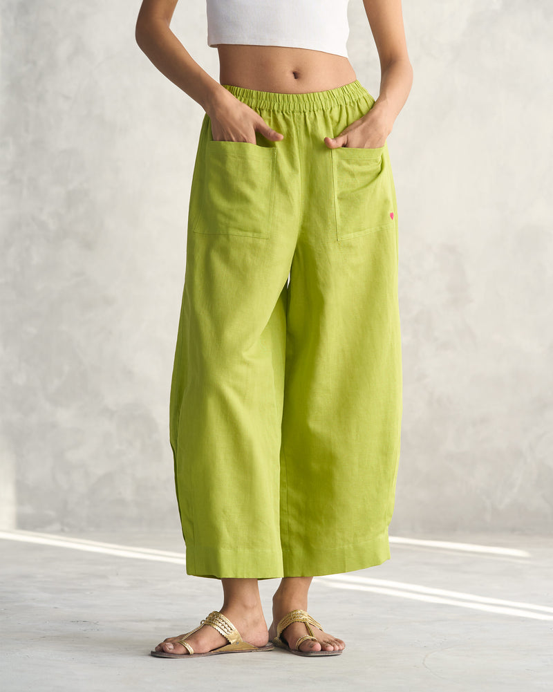 Serene Pants - Lime