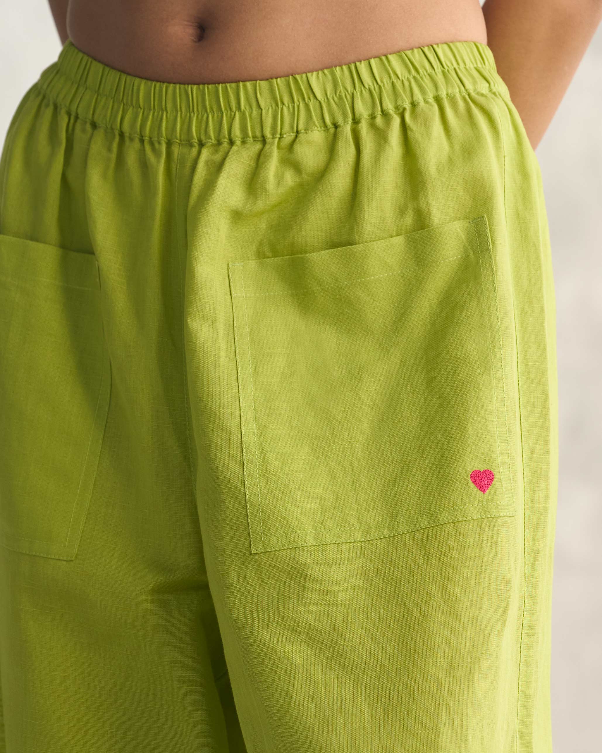 Serene Pants - Lime